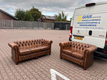 Chesterfield Bankstel - Klassiek en Stijlvol beschikbaar voor biedingen
