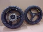 Honda VTR 1000F bj97-02 set velgen met banden, Ophalen of Verzenden, Gebruikt