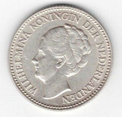 26-010 Ne4derland 1/2 gulden 1930, ½ gulden, Verzenden, Zilver, Koningin Wilhelmina