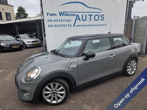Mini Mini 1.5 Cooper Business Leder panoramadak Nap NL, Auto's, Mini, Bedrijf, Cooper, ABS, Achteruitrijcamera, Airbags, Airconditioning