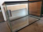 Aquariumbak met deksel + drinkfleshouder - knaagdier, Dieren en Toebehoren, Ophalen, Gebruikt, Overige typen