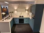 Showroom keuken voor maar €4.750,-, Ophalen, U-keuken, Blauw, Nieuw
