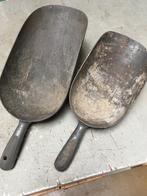 twee antieke graan- / voerscheppen, Antiek en Kunst, Ophalen of Verzenden