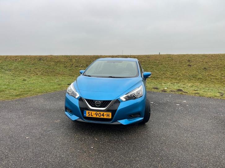 Nissan Micra 0.9 Ig-t 90pk 2018 Blauw, Auto's, Nissan, Particulier, Micra, Benzine, Euro 6, B, Hatchback, Handgeschakeld, Origineel Nederlands