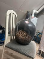 Grote Pot met Kurken, Gebruikt, Overige kleuren, Ophalen of Verzenden, Glas