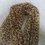 sjaal pantermotief    panter sjaaltje, Kleding | Dames, Mutsen, Sjaals en Handschoenen, Verzenden, Zo goed als nieuw, Maat 38/40 (M)