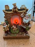 Vintage Kerst beeld met verlichting, Diversen, Kerst, Ophalen of Verzenden, Zo goed als nieuw