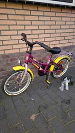 Loekie flyer meisjesfiets, Fietsen en Brommers, Ophalen, Gebruikt, Loekie, Handrem