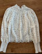 Alix blouse van kant maat M, Ophalen of Verzenden, Zo goed als nieuw, Maat 38/40 (M), Beige