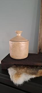 Robuuste aardewerk pot met deksel., Ophalen of Verzenden, Nieuw