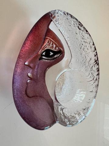 Vintage Maleras Glas ‘Votive’ Athena Purple Mats Jonasson beschikbaar voor biedingen