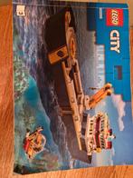 Te koop Lego City oceaan onderzoeksschip, Ophalen, Zo goed als nieuw, Complete set, Lego