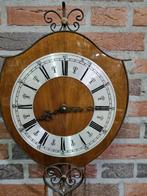 Wandklok vintage notenhout met gewichten, Ophalen of Verzenden, 'T Olde Gre-j, Info@toldegrej.nl, Endepoelstraat 20f Didam