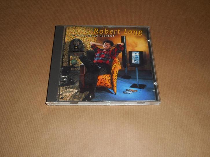 CD Robert Long Uit liefde en respect, Cd's en Dvd's, Cd's | Nederlandstalig, Gebruikt, Levenslied of Smartlap, Ophalen of Verzenden
