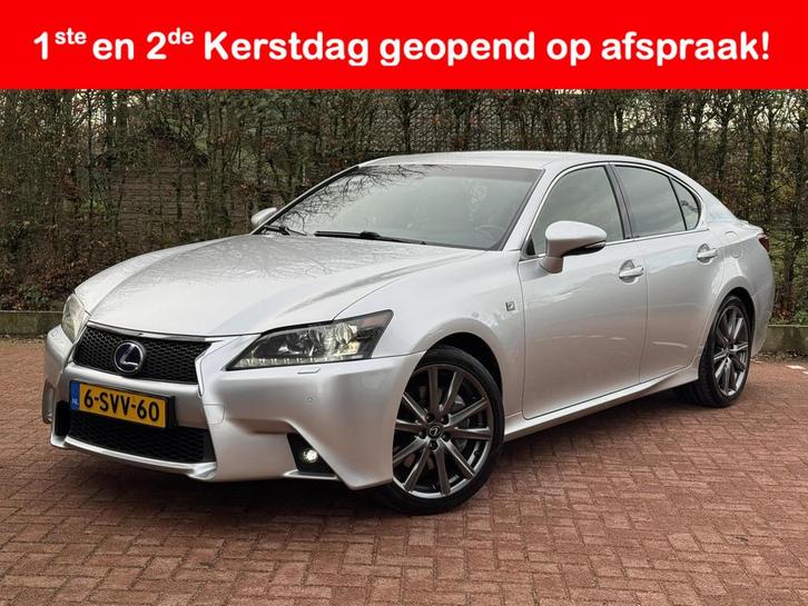 Lexus GS 300h F Sport AppleCarplay NAP (ZEER NETJES!), Auto's, Lexus, Bedrijf, Te koop, GS(-H), ABS, Achteruitrijcamera, Airbags