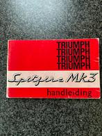 Handleiding Triumph Spitfire MK3, Auto diversen, Handleidingen en Instructieboekjes, Ophalen of Verzenden