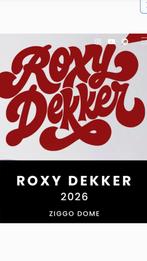2 staan plaatsen Roxy dekker, Tickets en Kaartjes, Concerten | Pop, Twee personen, September