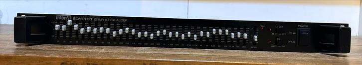 InterM EQ-9131 Grafische Equalizer, Audio, Tv en Foto, Professionele Audio-, Tv- en Video-apparatuur, Gebruikt, Audio, Ophalen of Verzenden
