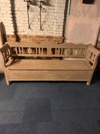 Klepbank landelijk brocante, Gebruikt, Minder dan 75 cm, 150 tot 200 cm, Tweepersoons