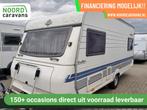 HOBBY EXCELLENT 470 MOVER + VOORTENT + DWARSBED + FIETSENDR, Caravans en Kamperen, Caravans, Rondzit, Hobby, Bedrijf, 6 tot 7 meter