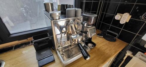 Rocket espresso milano + sage maler, Witgoed en Apparatuur, Koffiezetapparaten, Gebruikt, Gemalen koffie, Espresso apparaat, 2 tot 4 kopjes