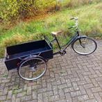 Chinese Bakfiets FEIHONG Transportfiets China Zwart Vintage, Fietsen en Brommers, Fietsen | Bakfietsen, Ophalen, Gebruikt, Goederen