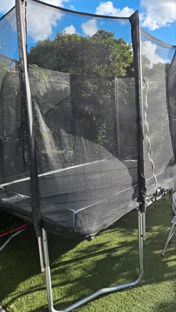 Trampoline 214x305cm - Veel springplezier!, Kinderen en Baby's, Speelgoed | Buiten | Trampolines, Gebruikt, Ophalen