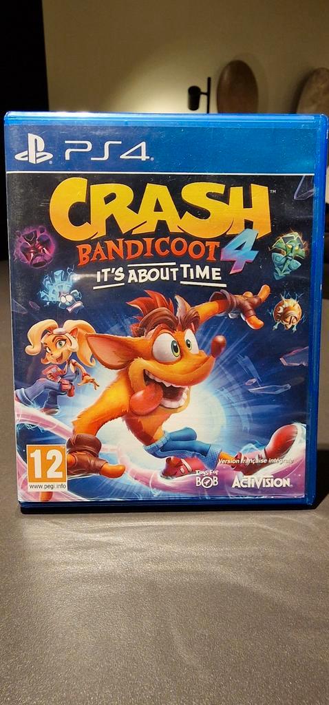 Crash Bandicoot 4: It's About Time - PS4, Spelcomputers en Games, Spelcomputers | Sony PlayStation 4, Zo goed als nieuw, Slim