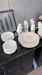 Borden, kommen, beker set Recamier, Ophalen of Verzenden