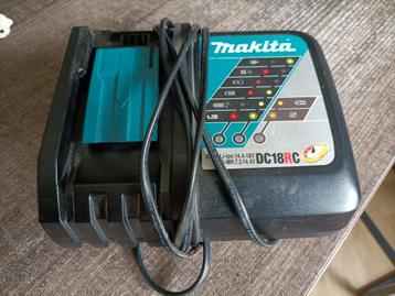 Makita DC18RC Acculader - 14.4-18V Li-Ion beschikbaar voor biedingen