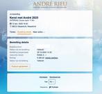 Kerstconcert Andre Rieu incl. Hotel over te nemen -3 pers-, Tickets en Kaartjes, Drie personen of meer, December