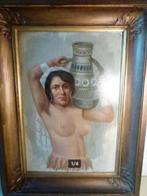 antiek schilderij halfnaakt Orient op paneel, Antiek en Kunst, Kunst | Schilderijen | Klassiek, Ophalen