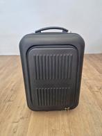 Compacte Reiskoffer - Zwart, Uitschuifbare handgreep, Gebruikt, Hard kunststof, Minder dan 50 cm