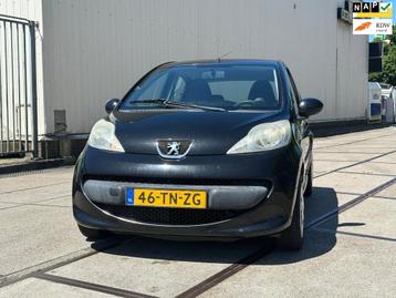 Peugeot 107 1.0-12V XS 2006 5drs Airco CV Zwart beschikbaar voor biedingen