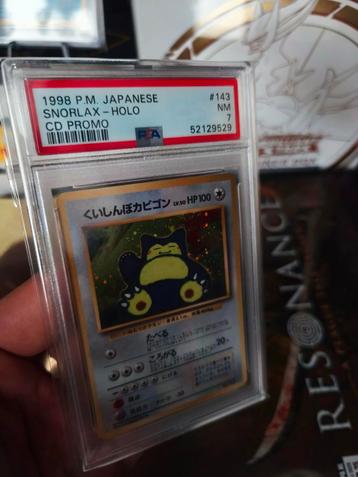 Cd Snorlax promo psa 7 beschikbaar voor biedingen