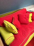 2 zits bank met set nieuwe bekleding, Huis en Inrichting, Banken | Bankstellen, Tweepersoons, 75 tot 100 cm, Ophalen of Verzenden