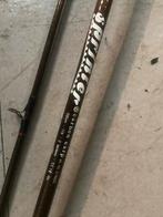 2 Karperhengels met Molen - Spinner Carbon Carp, Watersport en Boten, Hengelsport | Karpervissen, Ophalen, Gebruikt, Complete set