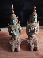 43 cm Brons Thais Aziatisch tempel poort Wachter beschermer, Ophalen, Zo goed als nieuw