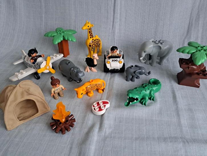 Lego Duplo safari, Kinderen en Baby's, Speelgoed | Duplo en Lego, Gebruikt, Duplo, Complete set, Ophalen of Verzenden
