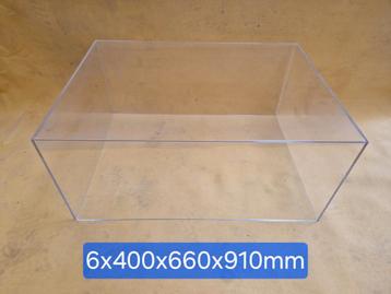 Plexiglas perspex box 6 mm dik 400x600x910mm