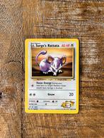 Lt. Surge’s Rattata 82/132 Gym Heroes Pokémon kaart, Ophalen of Verzenden, Losse kaart, Zo goed als nieuw