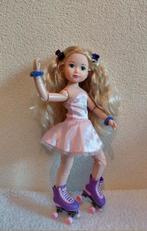 Jolina Ballerina Pop  💜 op Rolschaatsen van Zapf Creation, Ophalen of Verzenden, Zo goed als nieuw, Overige typen