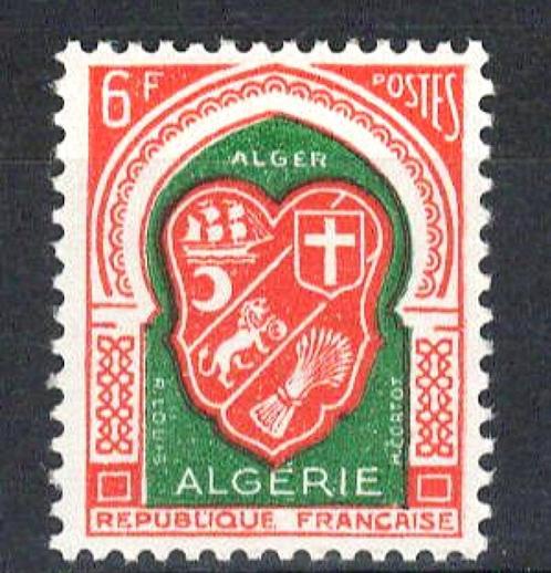 1958 6-fr ALGERIE-laatste postzegel-Franse kolonie, Postzegels en Munten, Postzegels | Afrika, Postfris, Overige landen, Verzenden