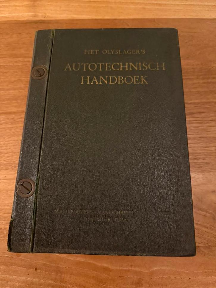 Autotechnisch Handboek diverse merken jaren 50, Boeken, Auto's | Boeken, Gelezen, Algemeen, Ophalen of Verzenden