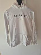 Distrikt Hoody Heren Maat S - Wit, Wit, Ophalen of Verzenden, Distrikt, Gedragen