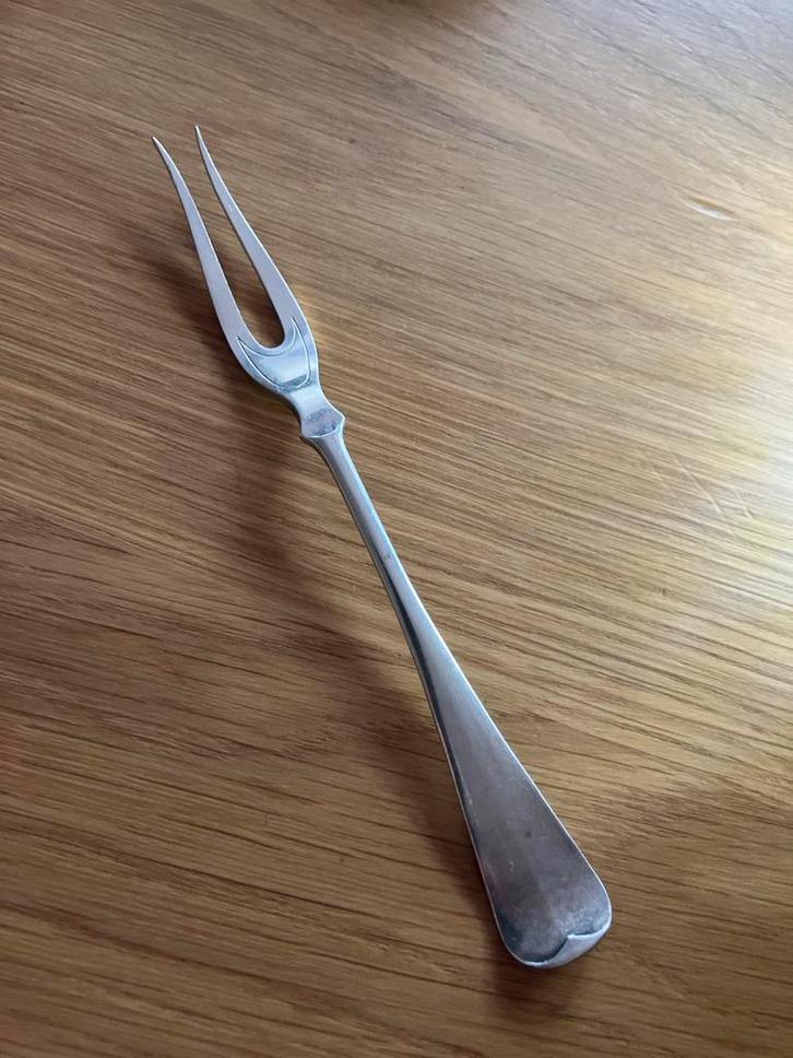 Antiek zilveren vorkje Van Kempen Voorschoten, Antiek en Kunst, Antiek | Bestek, Ophalen of Verzenden