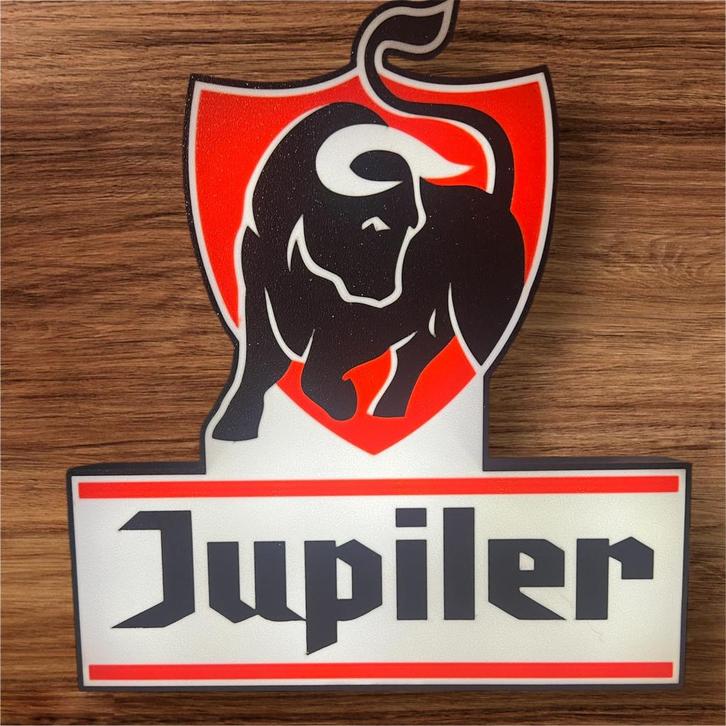 Jupiler ledverlichting, Verzamelen, Biermerken, Zo goed als nieuw, Reclamebord, Plaat of Schild, Ophalen of Verzenden