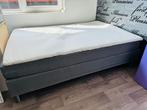 Boxspring 140x200, Ophalen, Tweepersoons, 140 cm, Zo goed als nieuw