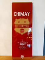 Chimay emaille, Ophalen, Zo goed als nieuw, Reclamebord