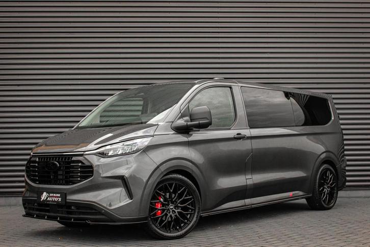 Ford Transit Custom 2.0 TDCI L2H1 136PK DC / DUBBEL CABINE /, Auto's, Bestelauto's, Bedrijf, Te koop, Achteruitrijcamera, Airconditioning